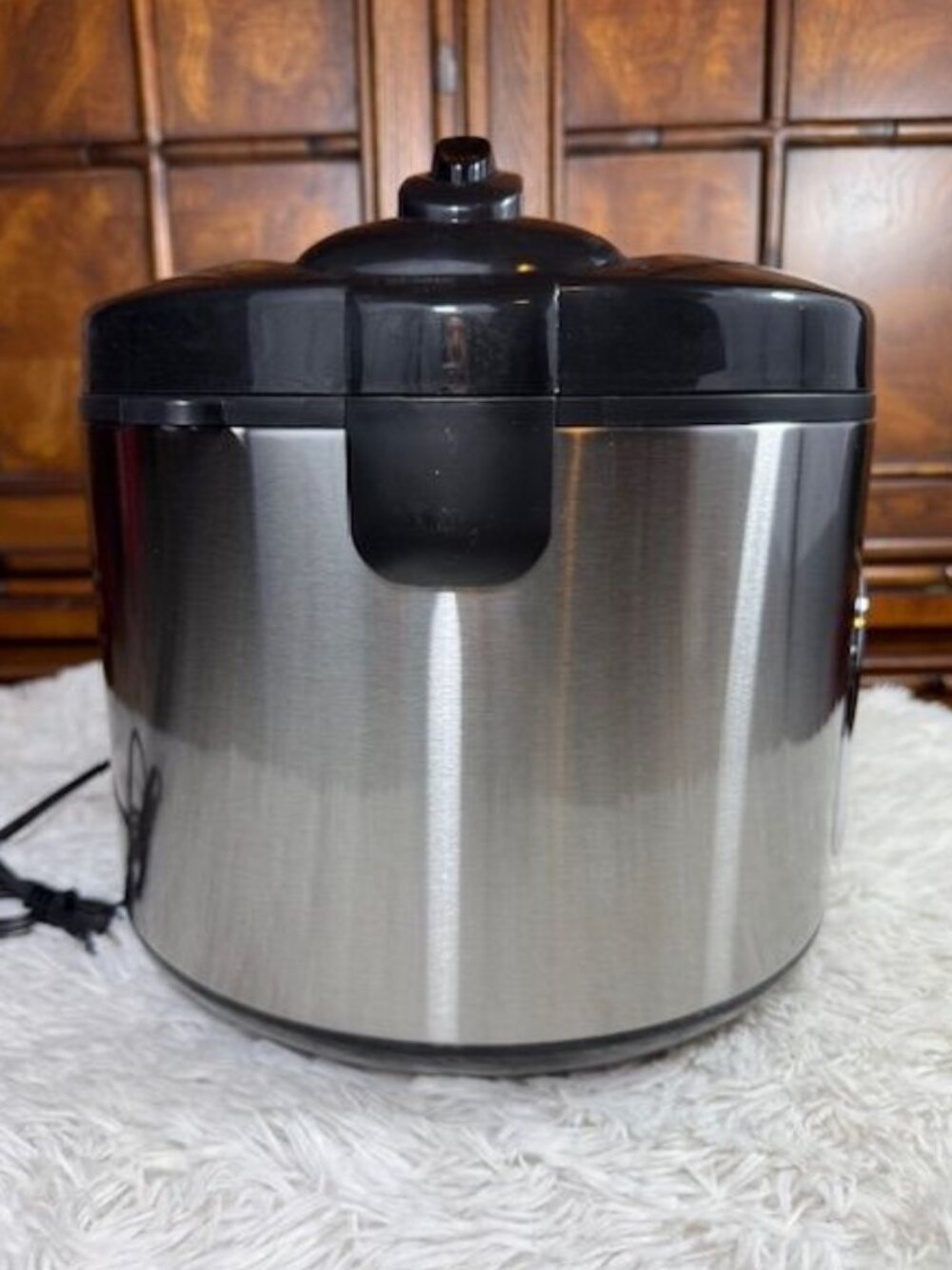 Aroma 20-Cup Cooked Digital Rice Cooker Slow Cooker Food Steamer ARC-150SB - Picture 5 of 11